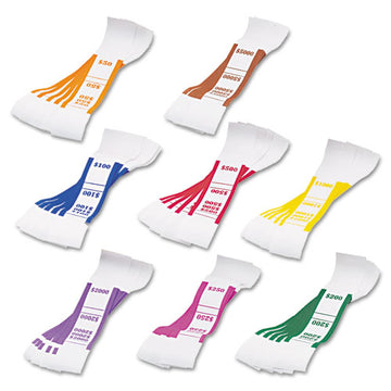 Pap-R Products Currency Straps, Violet, $2,000 In $20 Bills, 1000 Bands-pack freeshipping - TVN Wholesale